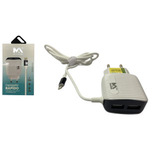CARREGADOR USB IPHONE 2U 3.6A