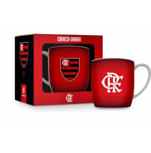 CANECA PORCELANA 300ML URBAN FLAMENGO