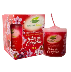 VELA AROMÁTICA 60G FLOR DE CEREJEIRA