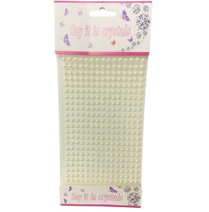 ADESIVO RELEVO PÉROLA 10X24CM P