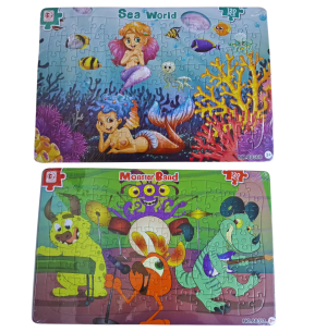 QUEBRA CABEÇA 120PÇS SORTIDO