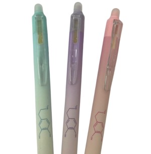 CANETA COM APAGADOR C/12