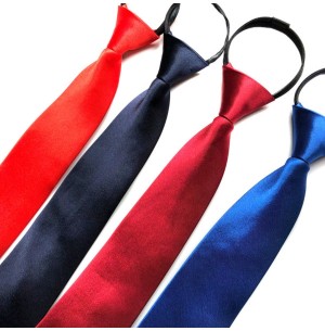 GRAVATA C/ ZIPER 45CM