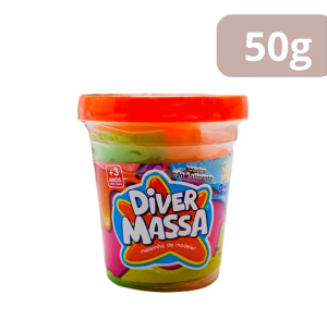DIVER MASSA POTE 3 CORES 50GR