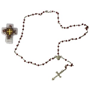 TERÇO MADEIRA CX.CRUZ SÃO BENTO