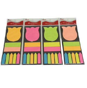 BLOCO ANOTAÇÃO ADESIVO 8X21CM 3X1 NEON