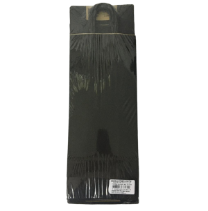 SACOLA KRAFT GARRAFA 14X8X37CM 10UN PRETA