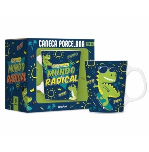 CANECA PORC.260ML PREMIUM MUNDO RADICAL