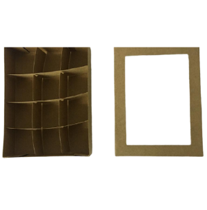 CAIXA DOCE KRAFT C/ VISOR P/12UN