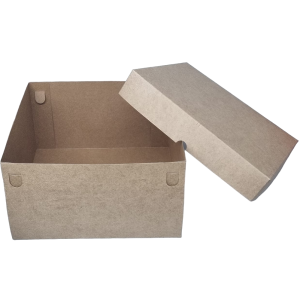 CAIXA BOLO KRAFT 25X15X16CM LISA