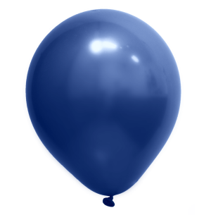 BALÃO AMALU CROMADO 9 AZUL C/25