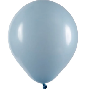 BALÃO AMALU 9 AZUL CLARO C/50