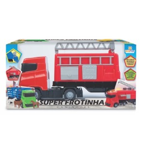 CAMINHÃO BOMBEIRO SUPER FROTA 21CM