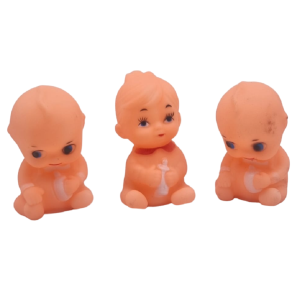 MORDEDOR VINIL BEBÊ 3PÇS 9CM