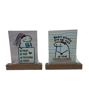 DISPLAY MAD.14X15CM FLORK PROFESSORA