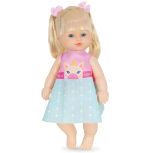 BONECA TIKA FRASES LOIRA 33CM