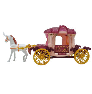 CARRUAGEM C/ CAVALO 21CM