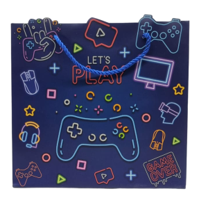 SACOLA PARA PRESENTE 30X28CM INFANTIL