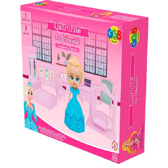 COLEÇÃO PRINCESA 24CM QUARTO 13PÇS