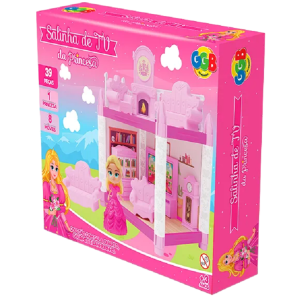 COLEÇÃO PRINCESA 24CM SALINHA DE TV 39PÇS