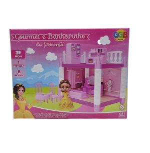 COLEÇÃO PRINCESA 24CM GOURMET E BANHEIRO 39PÇS