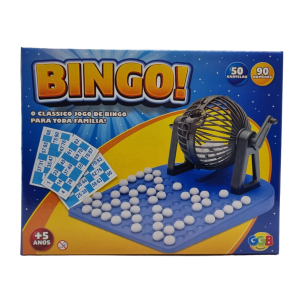 BINGO GLOBO PLÁST.50 CARTELAS