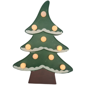 ÁRVORE MADEIRA LED 22CM