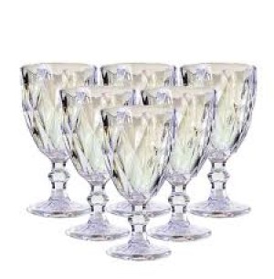 TAÇA VIDRO 340ML 6UN FURTA COR