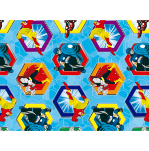 SACO METAL 30X44CM 50UN HEROIS