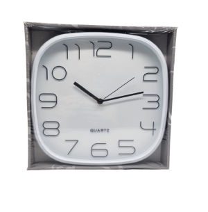 RELÓGIO PAREDE 29CM QUADRADO