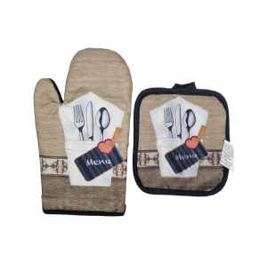 LUVA COZINHA KIT 2PÇS