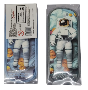 PORTA LÁPIS 20CM CX ASTRONAUTA