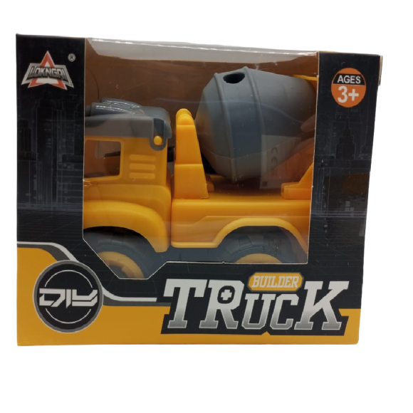 CAMINHÃO TRUCK BUILDER C/CHAVE 12CM