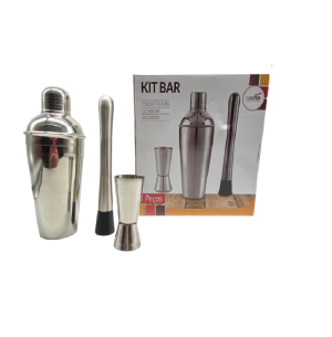 COQUETELEIRA INOX 500ML 3PÇS