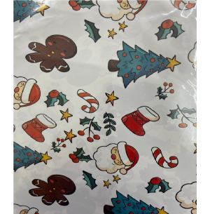 SACO METAL 60X87 25UN ÁRVORE NATAL PEROL