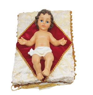 RESINA MENINO JESUS ALMOFADA 30CM
