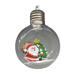 ENFEITE LÂMPADA LED FIG.11CM