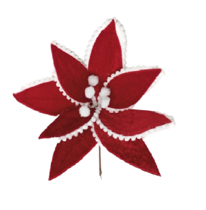 FLOR BICO DE PAPAGAIO VELUDO 25CM VM