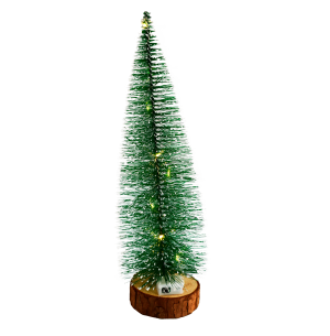 ÁRVORE MINI PINHEIRO 25CM LED FL