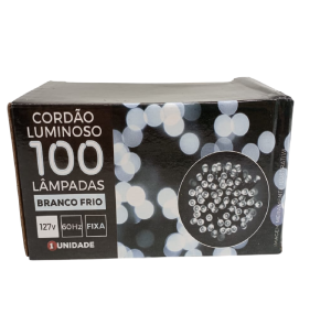  PISCA LED FV 8F.100LEDS FIXO 9M BR MACHO FEMEA