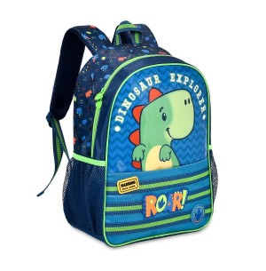 MOCHILA INF.37CM 1 DIVISÃO DINOSSAURO EXPLORE