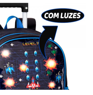 MOCHILA INF.CAR.39CM 2 DIVISÕES GAME STAR