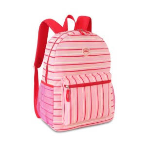 MOCHILA 41CM 2 DIVISÕES LISTRADA