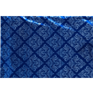 SACO METAL 30X44CM 50UN ARABESCO AZUL
