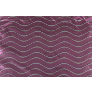 SACO METAL 30X44CM 50UN CURVAS ROSÊ