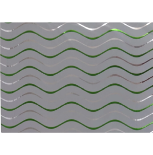 SACO METAL 35X54CM 50UN CURVAS BRANCAS C/VERDE