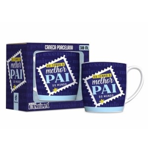 CANECA PORCELANA 300ML URBAN EU TENHO O MELHOR PAI