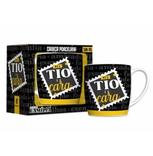 CANECA PORCELANA 300ML URBAN MEU TIO É O CARA