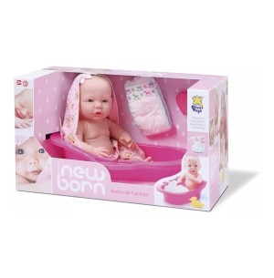 BONECA DIVER NEW BORN BANHO DE CARINHO