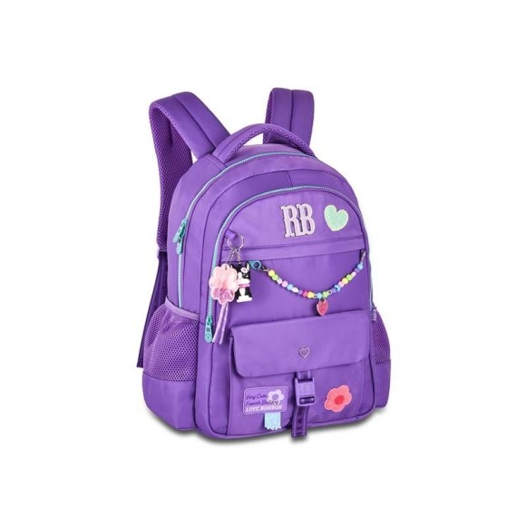 MOCHILA N.B.43CM 5 DIV.REBECCA BONBON